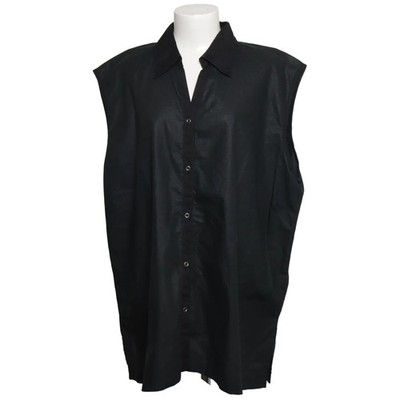 Queen Size, Top, Größe: 54/56, Schwarz, Baumwolle/Polyester, Damen #OYI