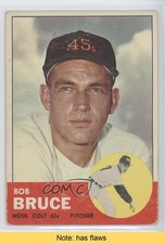 1963 Topps Bob Bruce #24 READ 0f4