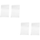 2 Count Hard-wearing Book Sleeve Cover Jacket Covers Transparent Protective
