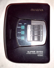 Aiwa GS162 Super Bass Stereo Cassette Player