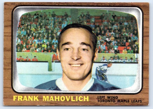 Frank Mahovlich #77 1966 Topps card