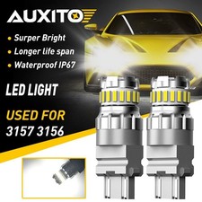 Led Drl Driving Daytime Running Light Lamp Kit 3157 4114 4157 6500k White Lkl K