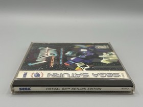 Sega Saturn Virtual On Cyber Troopers Net Link Edition Not for Resale Tested