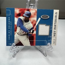 Fleer 2003 Hot Prospects Hot Materials Carlos Delgado #HM-CD /499 Blue Jays MEM