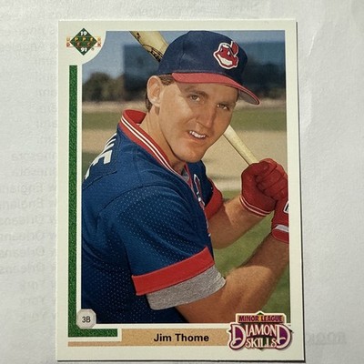 Jim Thome 1991 Upper Deck Final Edition #17F Rookie Cleveland Indians - NRMT