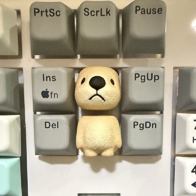 Animal Party Artisan Keycap 3D Resin Cute Custom MX Cherry Mechanical Keyboard