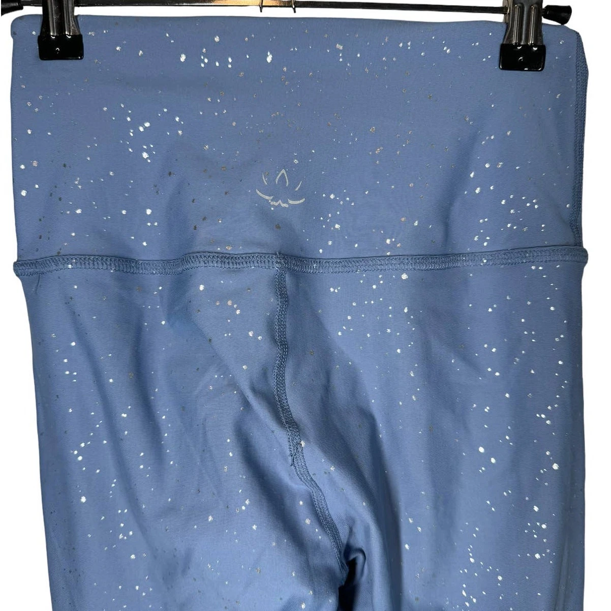 beyond-yoga high waist alloy ombre serene silver leggings