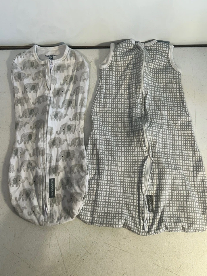 Set 4 Baby Swaddle Me’s Varios Colores, Fabricantes 0-3 Meses Pequeño Foto 3 de 4