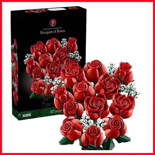 New Eternal Flowers and Other Bouquets Assembled Building Block Toys - Picture 10 of 16