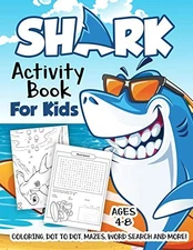 Shark Activity Book for Kids Ages 4..., Slayer, Activit
