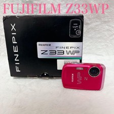 Fujifilm FinePix Z33WP Waterproof Digital Camera Pink Compact 10MP Tested