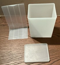 Contenitore gelato vintage Tupperware mezzo gallone #484 con inserto #485