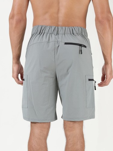 Mens Hiking Cargo Shorts Quick-Dry Outdoor Athletic Short Travel Fishing Golf... - 第 2/7 張圖片