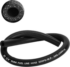 14 Fuel Line Hose Sae 30r10 1ft 300psi High Pressure Submersible For Automoti 14 Fuel Line Hose Sae 30r10 1ft 300psi High Pressure Submersible For Automoti