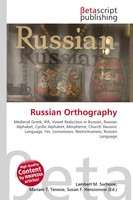Lambert M. Surhone (U. A.) | Russian Orthography | Taschenbuch | Englisch (2026)