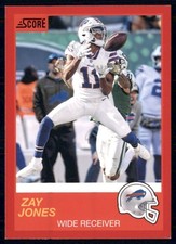 2019 Score - Zay Jones #125 Red