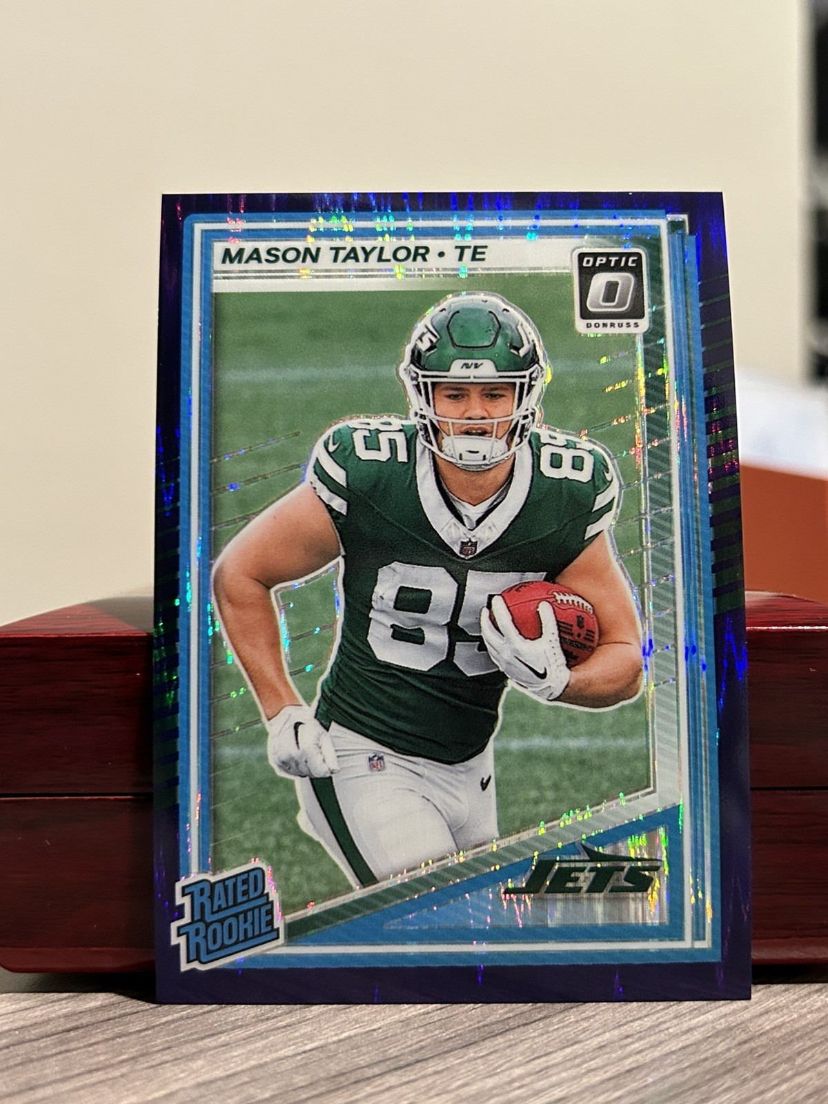 2025 Panini Donruss Optic Purple Shock Mason Taylor #274 Rookie RC