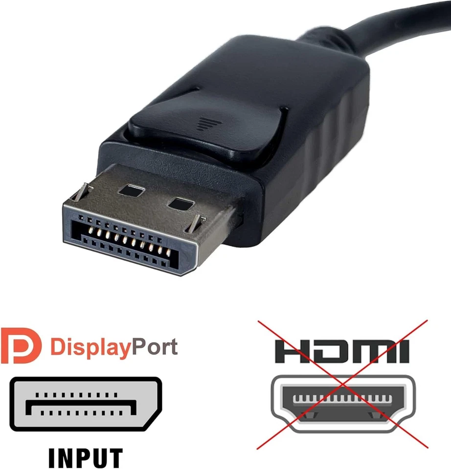 Leichter DisplayPort-auf-HDMI-Splitter - zwei 4K-Erweiterungen für Workstation - Bild 4 von 4