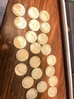 lot of 22  US Franklin  Dime 10 Cent  Coin Estate find in Pa. (7) D mint mark