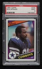 1984 Topps Ron Springs #245 PSA 9 MINT 1q7