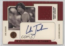 2004-05 E-XL Signings Of The Times Numbered to 50 34/50 Luke Jackson Auto 2s2