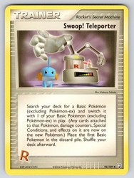 Swoop! Teleporter 92/109 EX Team Rocket Returns