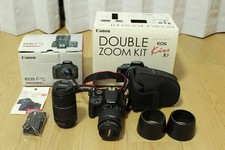 Canon EOS Kiss X7 Double Zoom Kit EF-S18-55mm EFS-S55-250mm
