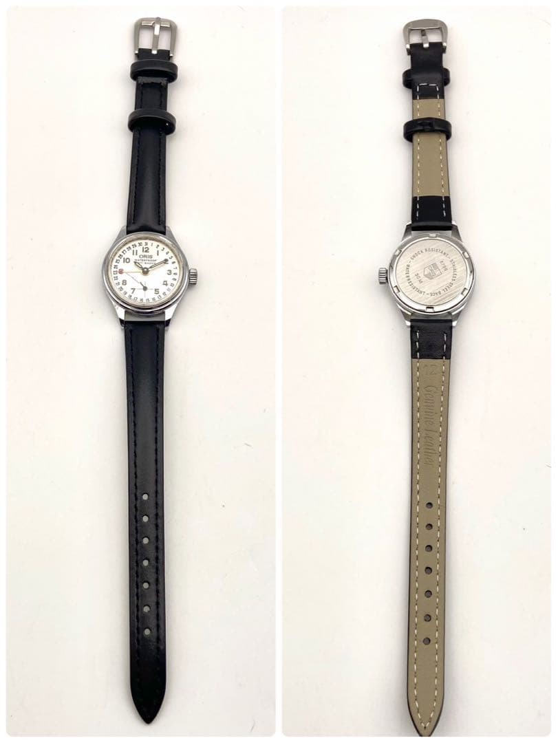 ORIS Hand-Wind Watch Pointer Date Silver 26.5mm 3… - image 8