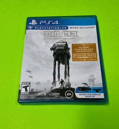 Star Wars Battlefront Ultimate Edition PS4 PlayStation 4 - Complete CIB VR Mode