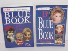 Blue Book of Dolls Values 12th 13th Edition Reference Paperback By Jan Foulke