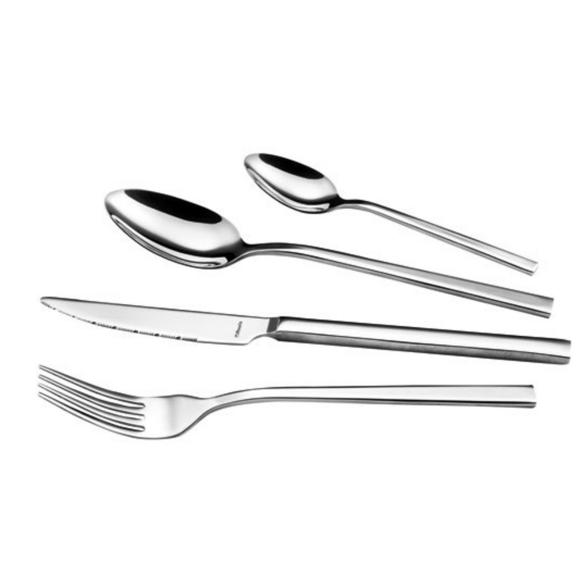 Ménagère 24 pièces Amefa en inox brillant au fini miroir durable