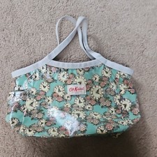 Cath Kidston Oilcloth Bucket Bag Clocks Time Roses