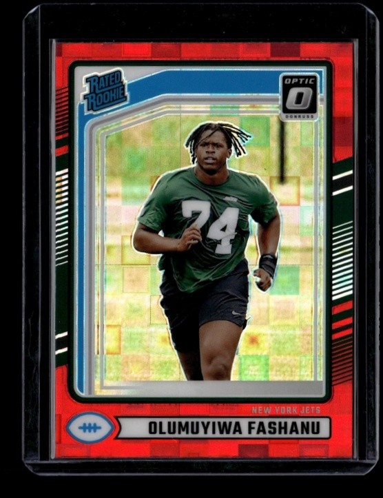 Olumuyiwa Fashanu Panini Donruss #330 Optic Preview-Red Pandora