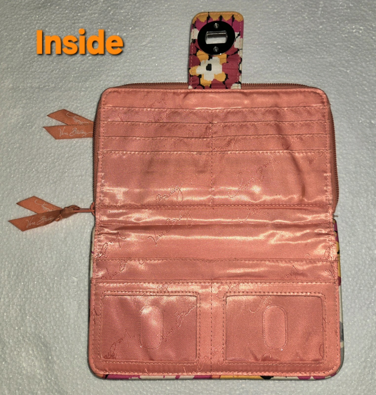 Vera Bradley RETIRED Pattern PIXIE BLOOMS Turn Lo… - image 18