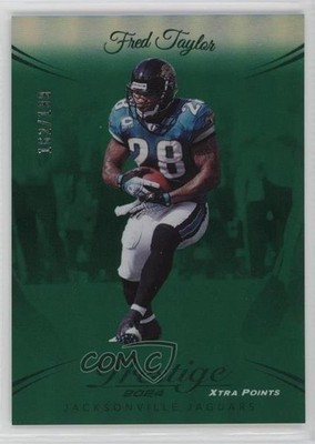 2024 Panini Prestige Xtra Points Green Premium /199 Fred Taylor #142 0q3