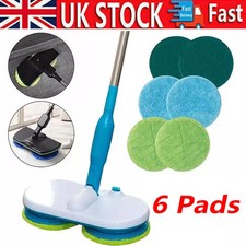 Electric Floor Mop Cordless Rotating Mop Spinning Cleaner Floor Scrubber Machine