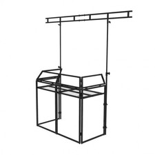 DJ BOOTH GORILLA DBS PRO FOLDING DISCO STAND AND OVERHEAD