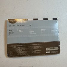 Creative Memories Milestone Kit , Black  White  Titles/Mats/Fillers,More NEW