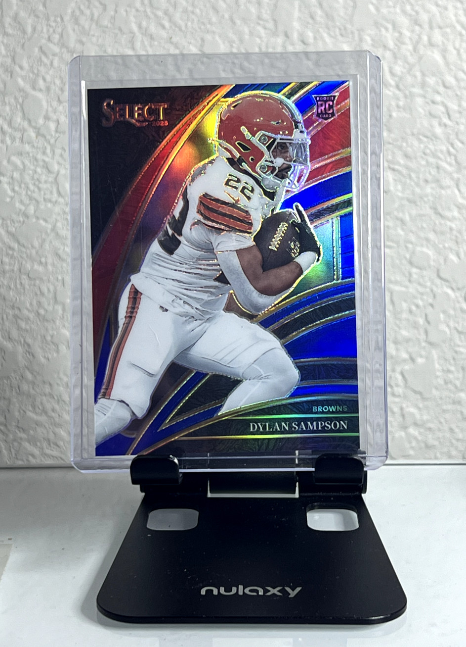 2025 Panini Select Dylan Sampson Rookie Blue Prizm /99 Club Level Browns