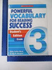 Powerful Vocabulary for Reading Success: Student Workbook, Grade 3