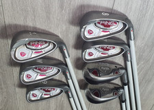 LADIES PING FAITH HYBRID IRONS 5-SW – ULT 200 LADIES GRAPHITE – V.G.C