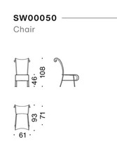 Sedia Marca Moroso Modello Chair multicolore 