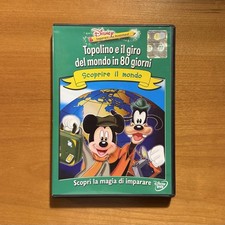 TOPOLINO E IL GIRO DEL MONDO IN 80 GIORNI DVD Multilingua Disney 2005 Mickey