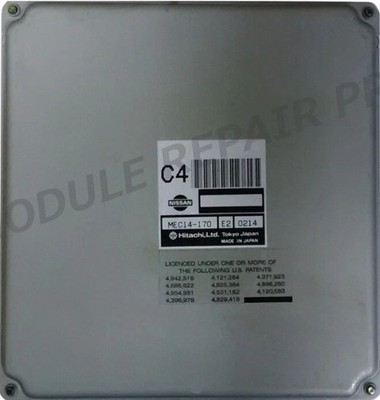 REMAN 01-03 Nissan Pathfinder Infiniti QX4 Engine Computer ECM ECU MEC14-170 EXC