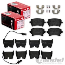 BREMBO BREMSBELÄGE VORNE + HINTEN passend für AUDI RS6 RS6 plus A6 C5