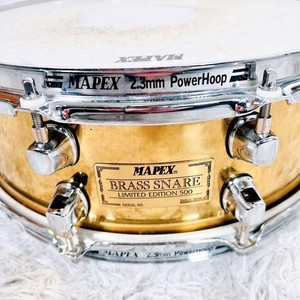 MAPEX Brass Snare Drum Limited Edition 500 Model 14"x5.5"