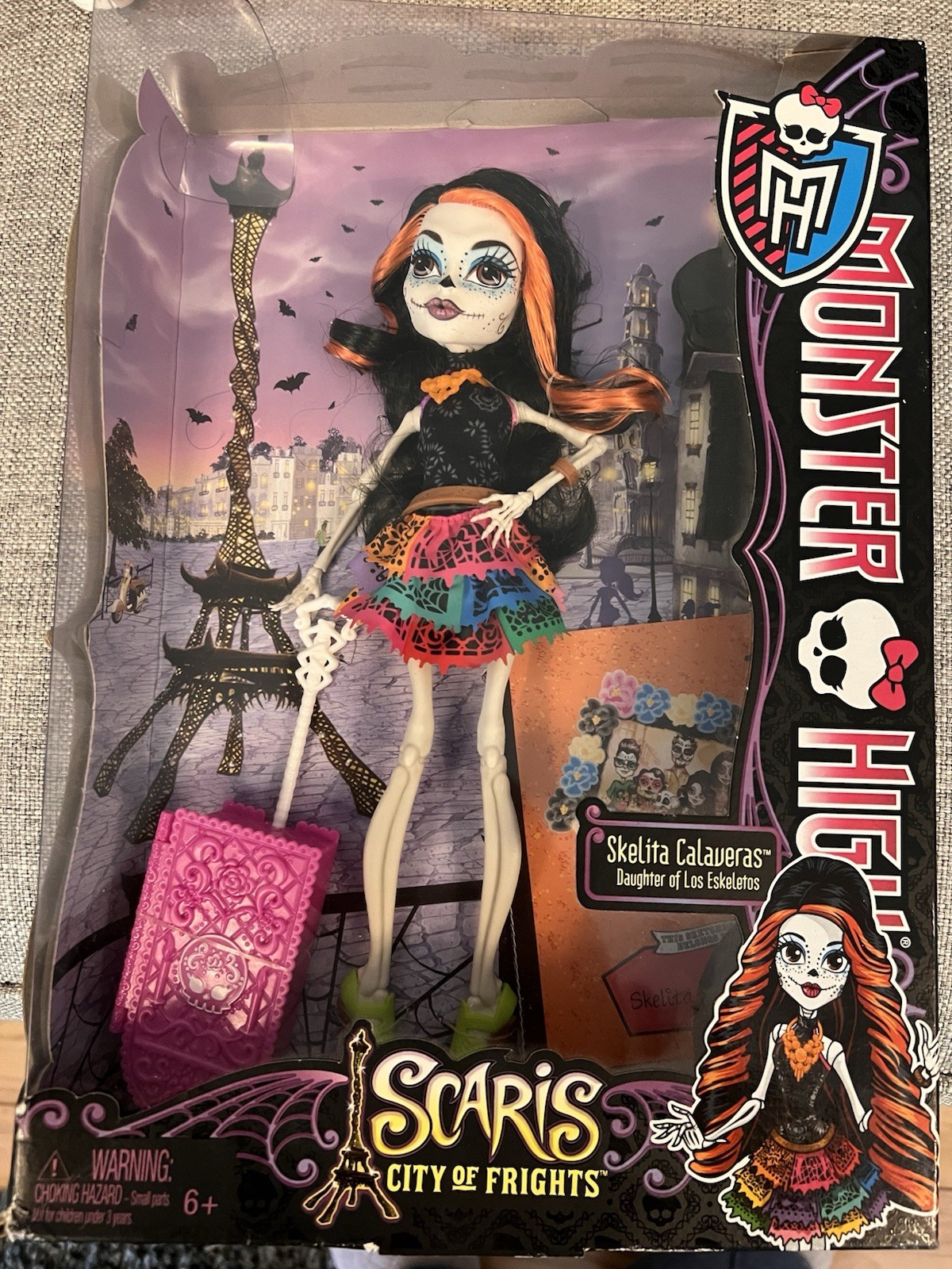 NRFB Monster High Skelita Calaveras Scaris City of Frights  Doll