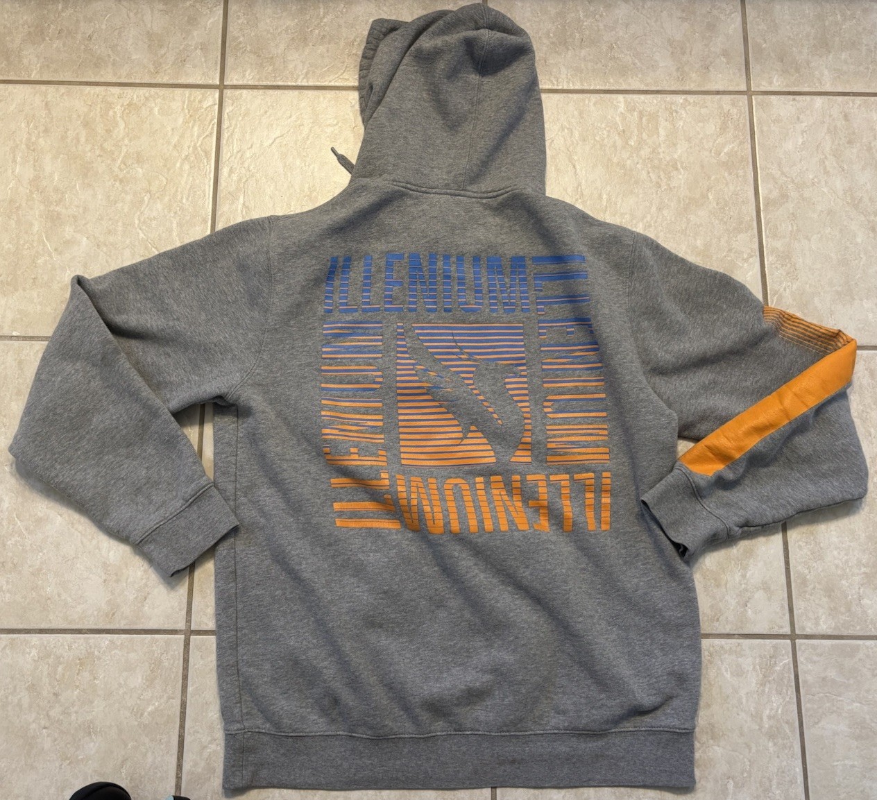 Hoodie Double Sided Graphic Print Sweatshirt