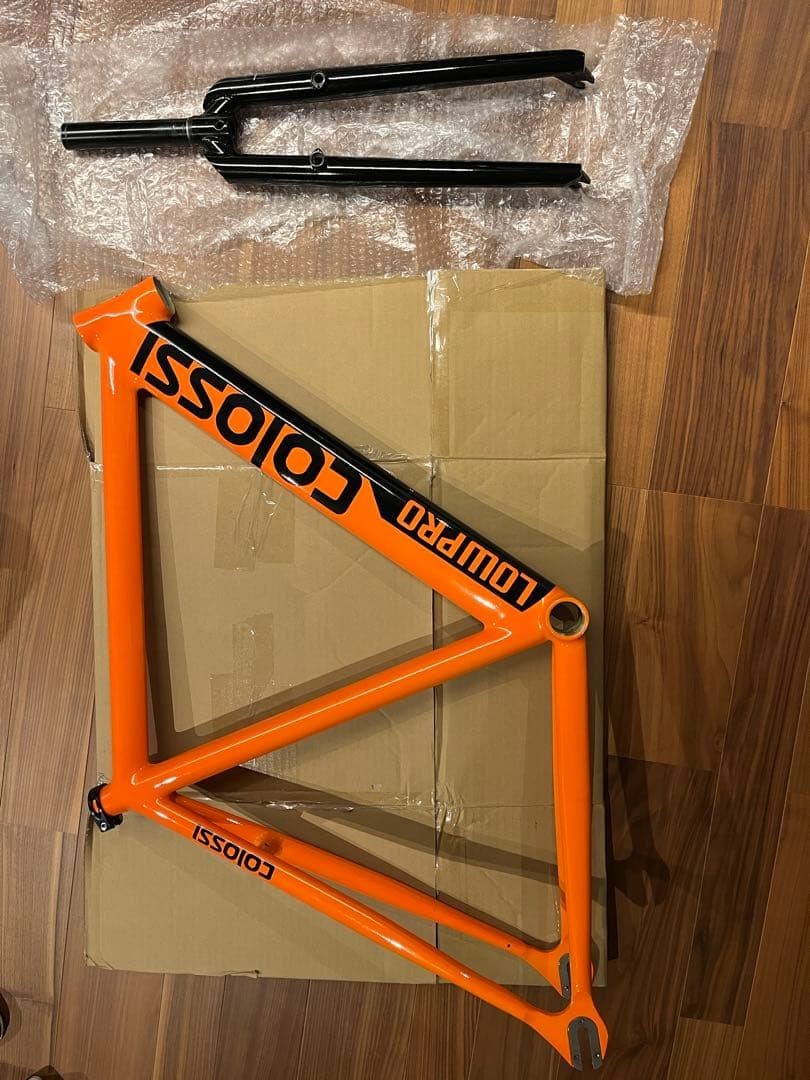 Colossi Lowpro Track Bike Frame Set 51cm Weight: Approx 1200g