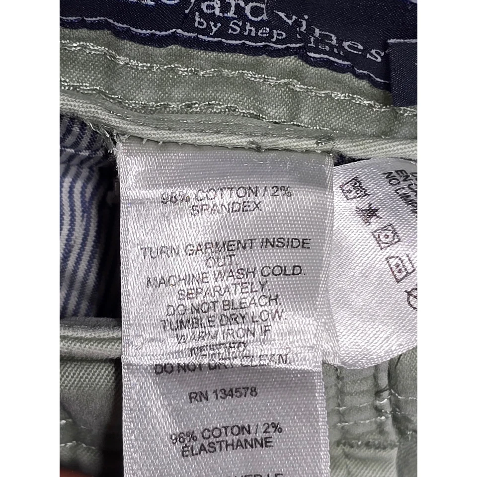 Мужские шорты Vineyard Vines размер 30 шалфей зеленый чинос хлопок повседневные - Изображение 3 из 4